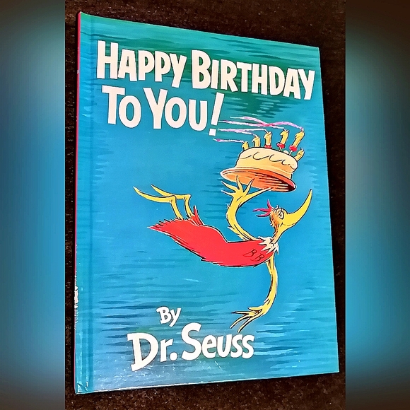 Dr. Suess Happy Birthday To You! Hardcover Book - Picture 1 of 2